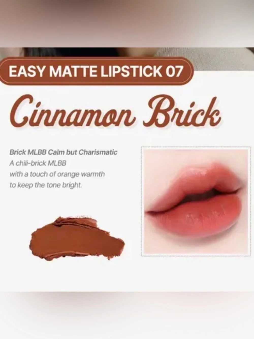 Peach C Creamy Matte Lipstick
